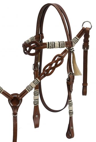 Showman ® Celtic Knot Headstall and Breast Collar Set