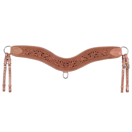 Showman ® Floral Tooled Tripping Collar