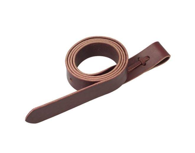 Weaver Leather 1-3/4" Latigo with Holes - Burgundy