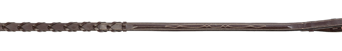 Shires Avignon Fancy Stitched Laced Reins