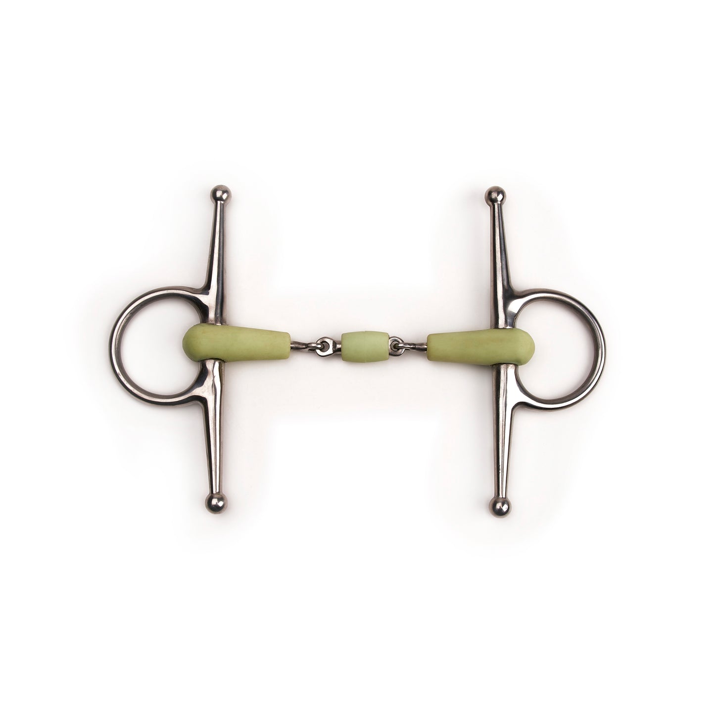 Shires Equikind Full Cheek Peanut Link Snaffle Bit, 5" Mouthpiece