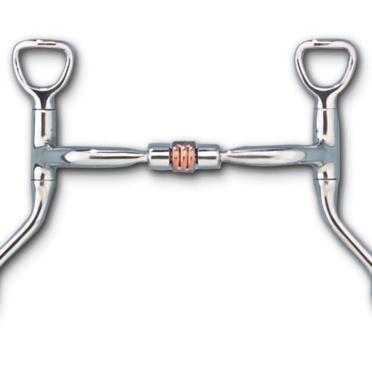 Myler HBT Shank Comfort Snaffle with Copper Roller MB 03