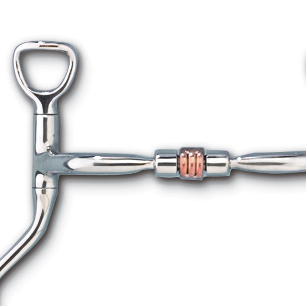 Myler HBT Shank Comfort Snaffle with Copper Roller MB 03