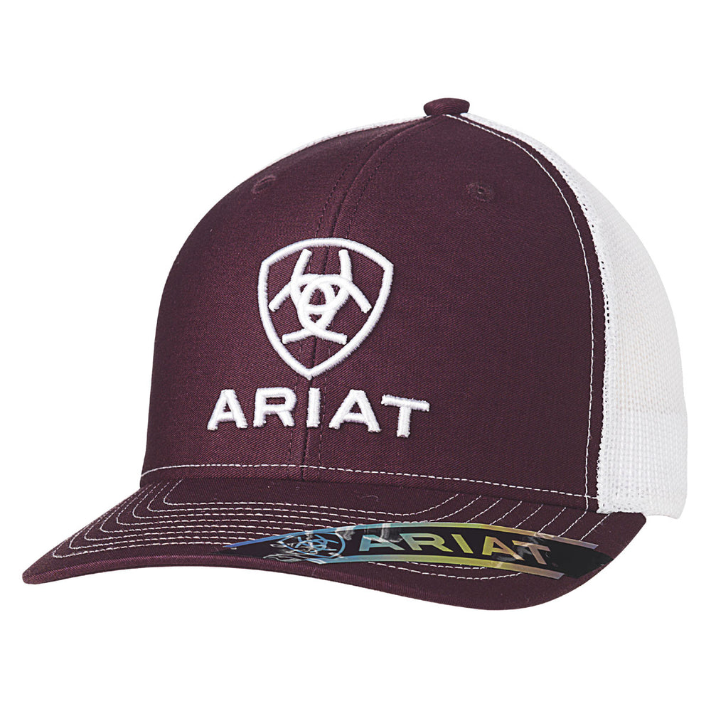 Ariat Classic Trucker Hat - Maroon