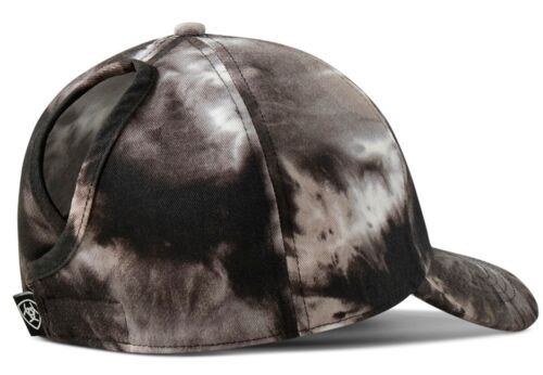 Ariat Ladies Ponyflo Cap - Black Tie Dye