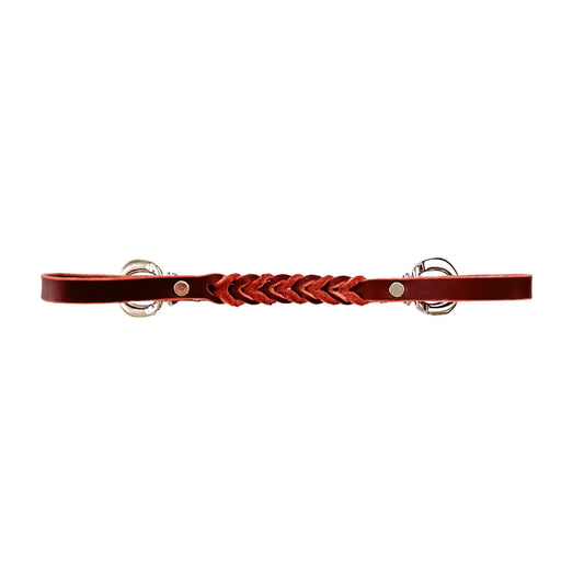 AJ Tack Latigo Braided Curb