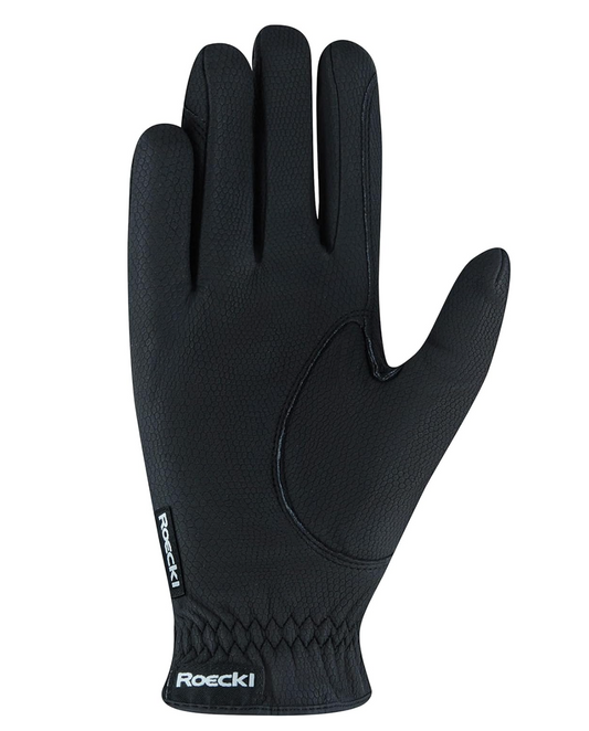 Roeckl Roeck-Grip Unisex Riding Gloves - Black