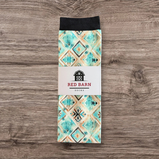 Red Barn Socks Boot Socks - Canyon Glow
