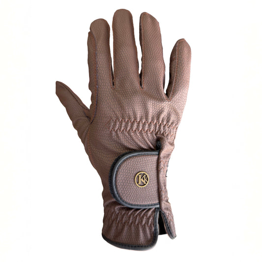 Kunkle Gloves Premium Show Gloves - Brown