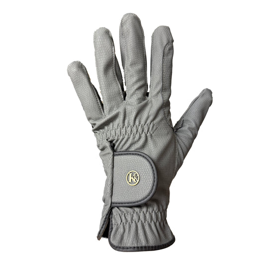 Kunkle Gloves Premium Show Gloves - Grey