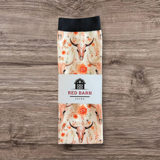Red Barn Socks Boot Socks - Wildflower West