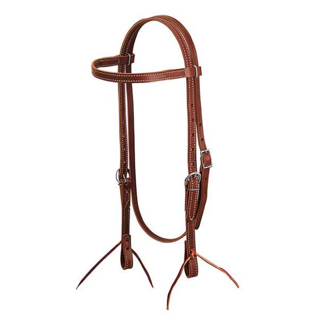 Weaver Latigo Leather Browband Headstall