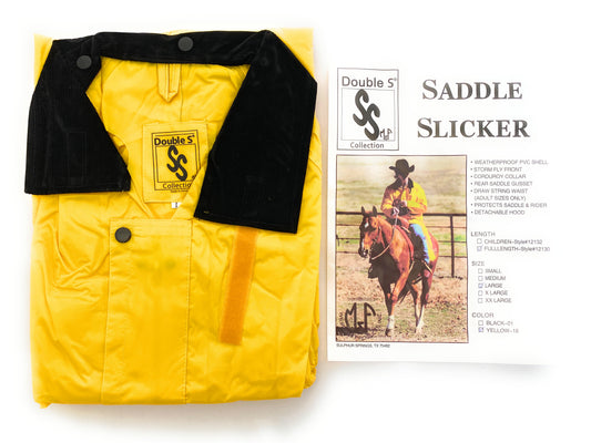 M&F Western Saddle Slicker - Yellow