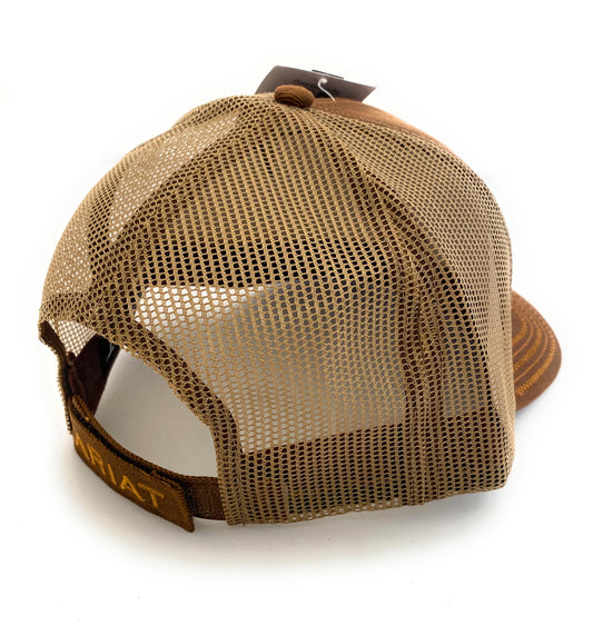 Ariat Mens Cap - Oilskin Brown