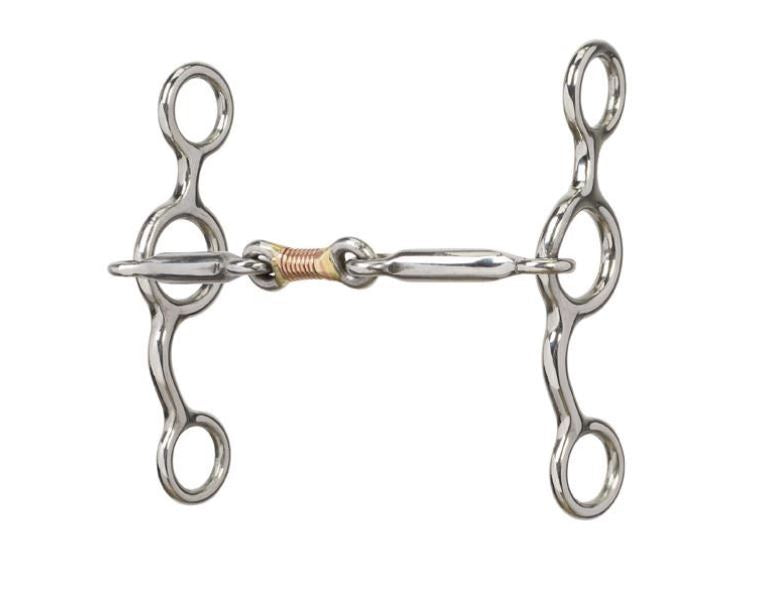 Weaver All Purpose Bit with 5" Sweet Iron Copper Wire Wrapped Dogbone Mouth