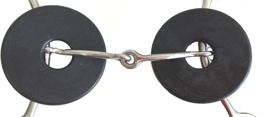 AJ Tack Smooth Snaffle Lifter Gag Bit