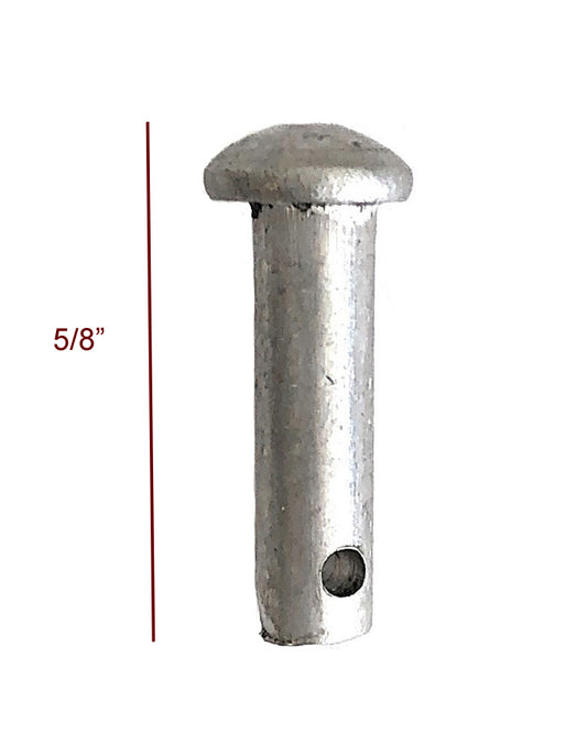 AJ Tack Stainless Steel Spur Rowel Pins and Cotter Pins - 1 Set