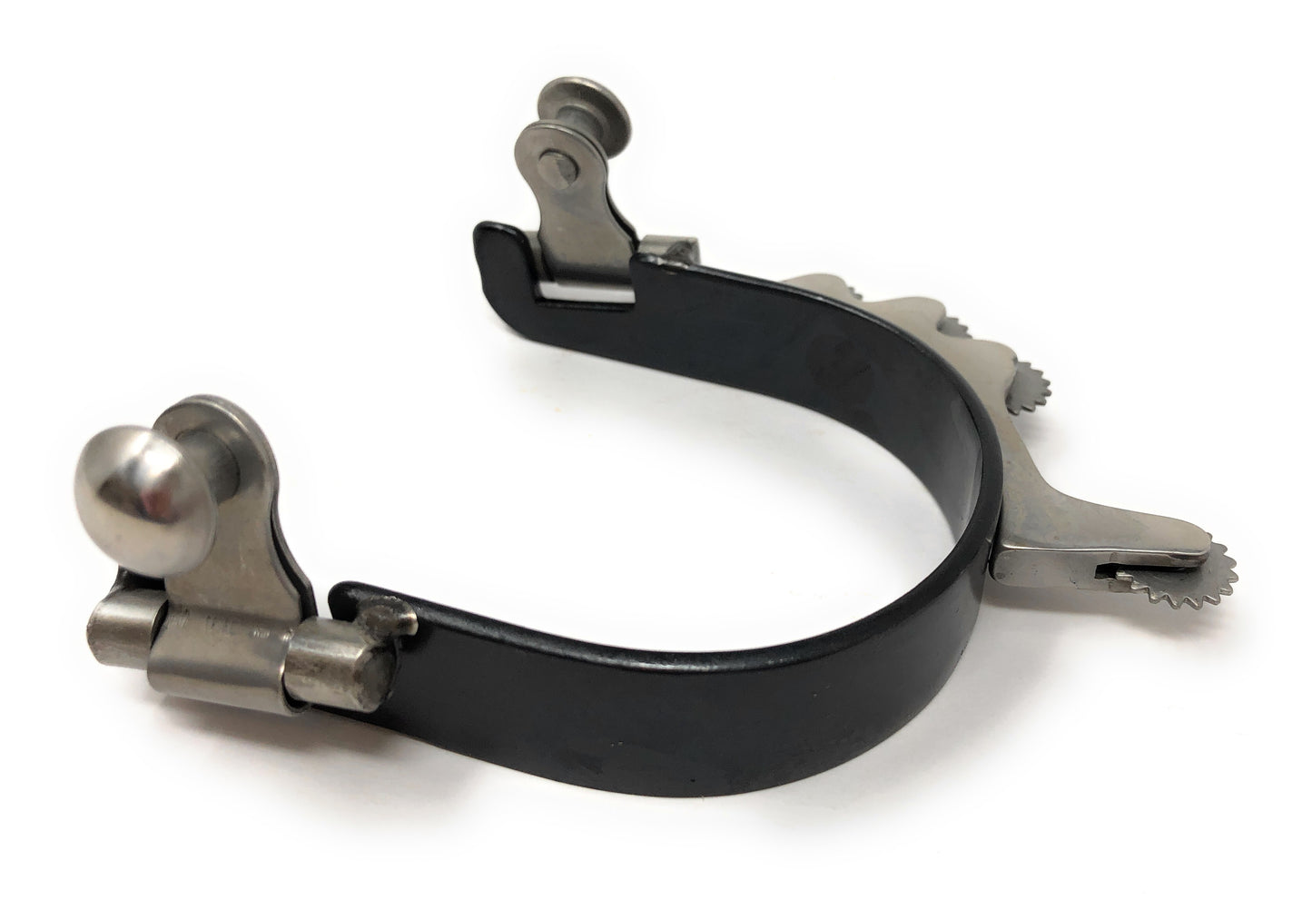AJ Tack Horizontal Rowels Bumper Spurs - Mens