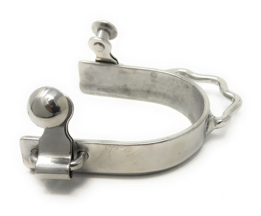 AJ Tack Stainless Steel Bumper Spurs - Mens