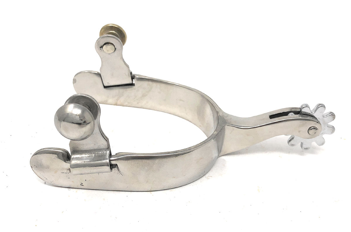 AJ Tack Stainless Steel Rhinestone Spurs - Ladies