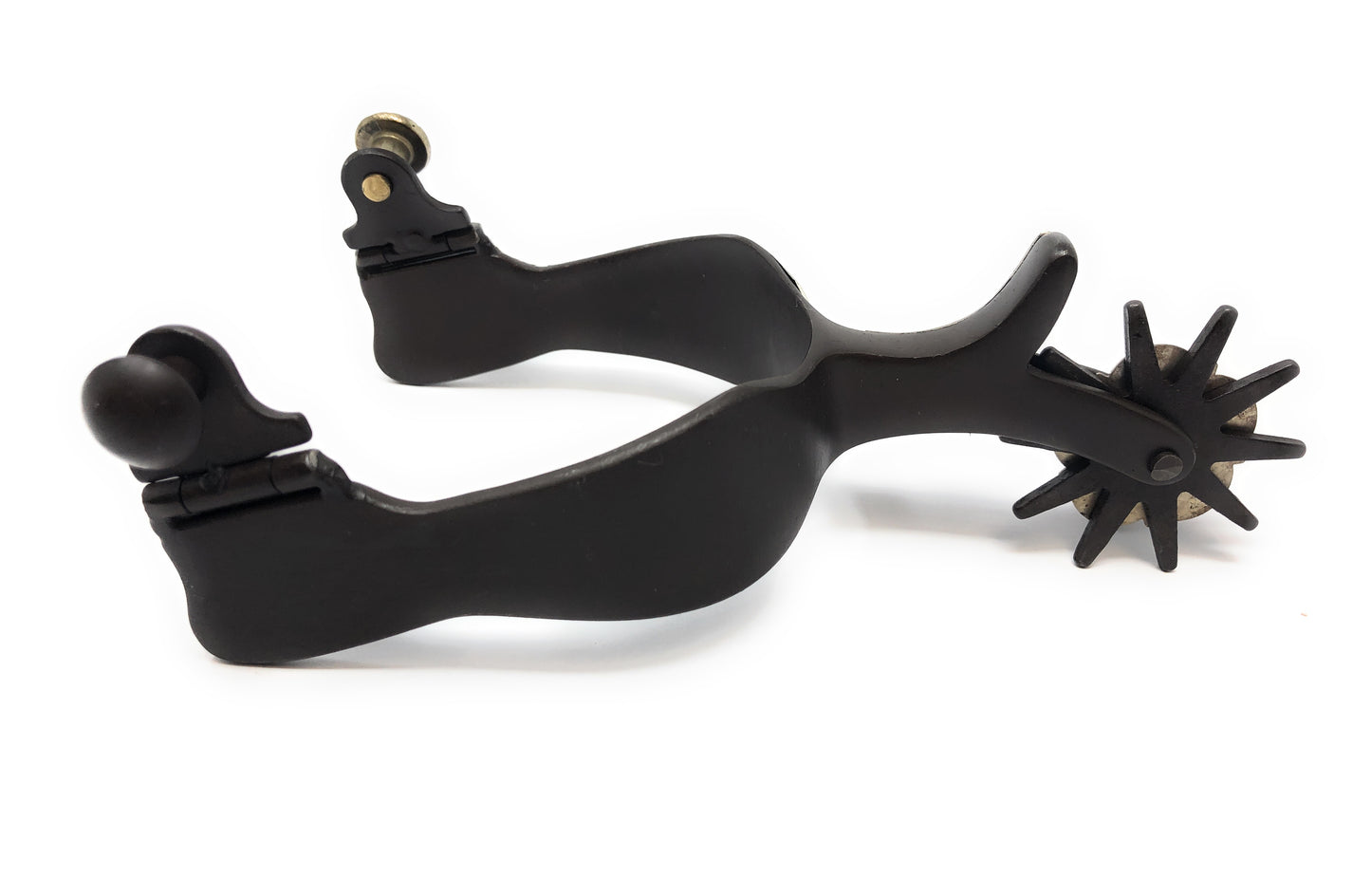 AJ Tack Bucking Bronc Engraved Spurs - Mens