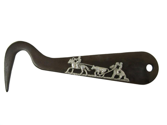 AJ Tack Team Roping Antique Brown Hoof Pick
