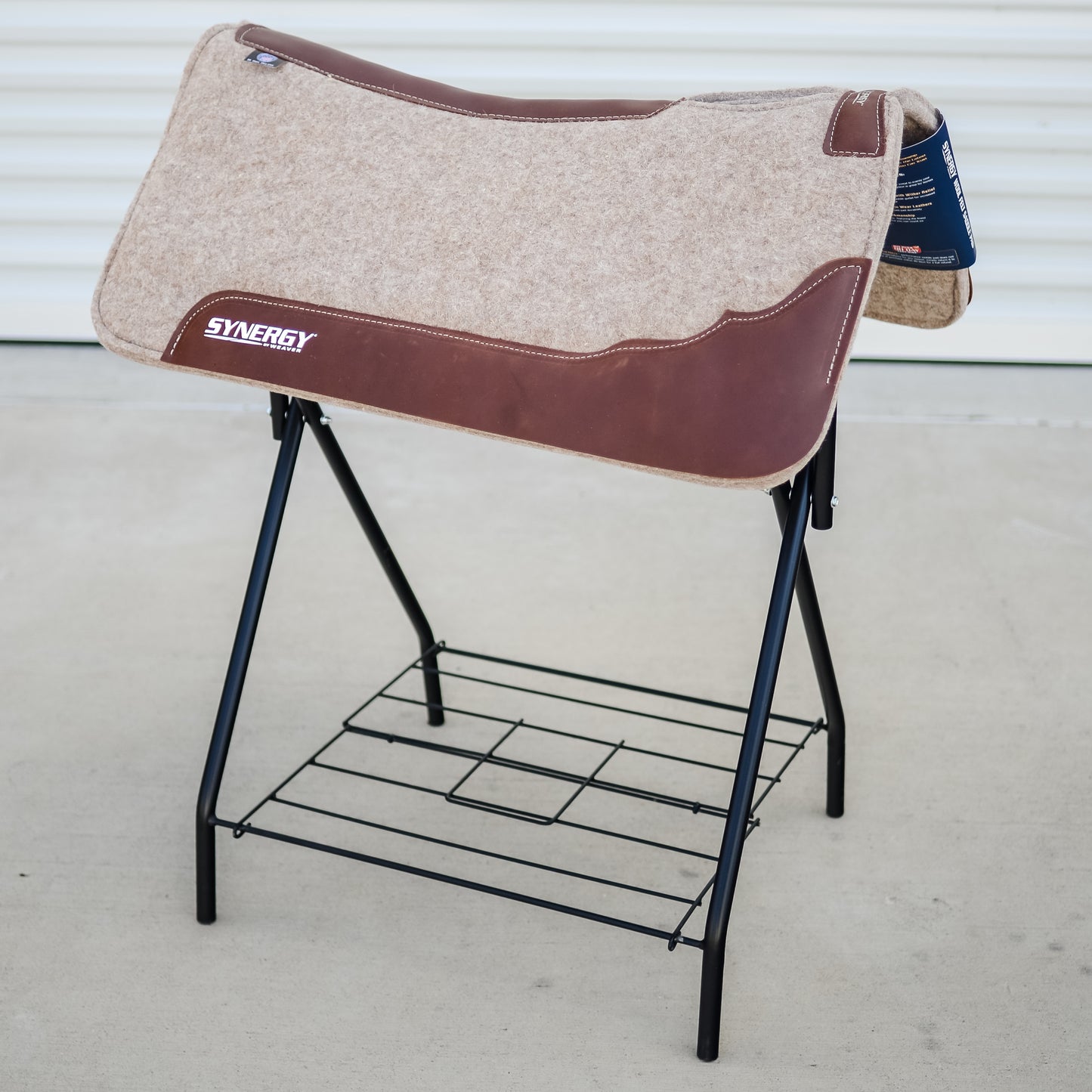 Weaver Synergy Contoured Wool Blend Felt Performance Saddle Pad