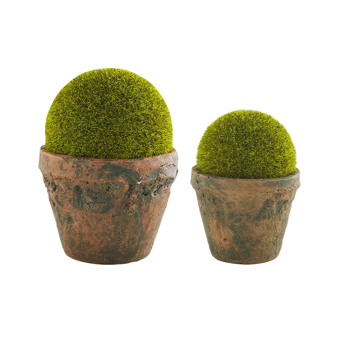 Mud Pie Moss Ball Pots