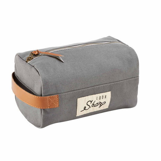 Mud Pie Mens Tag Dopp Kit Look Sharp