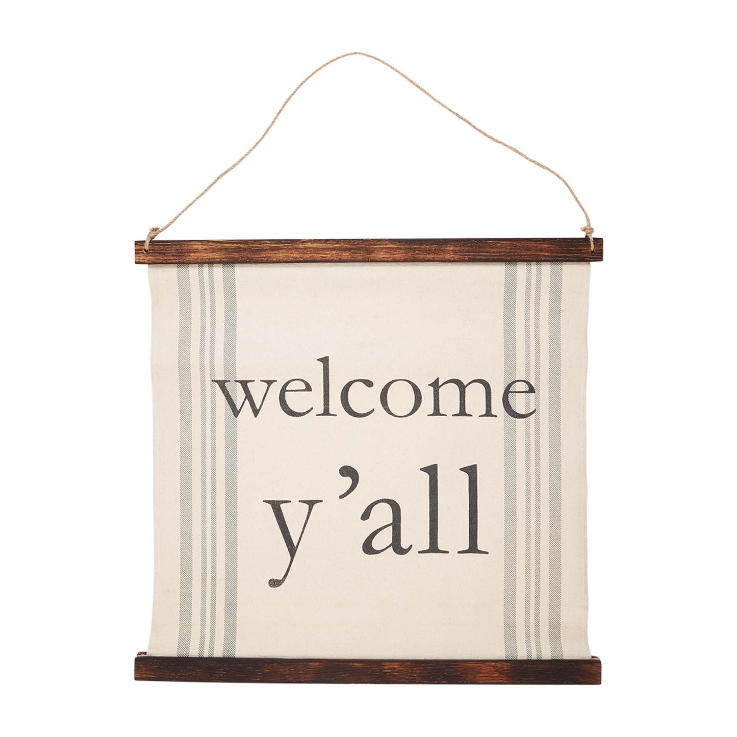 Mud Pie Welcome Yall Hanger