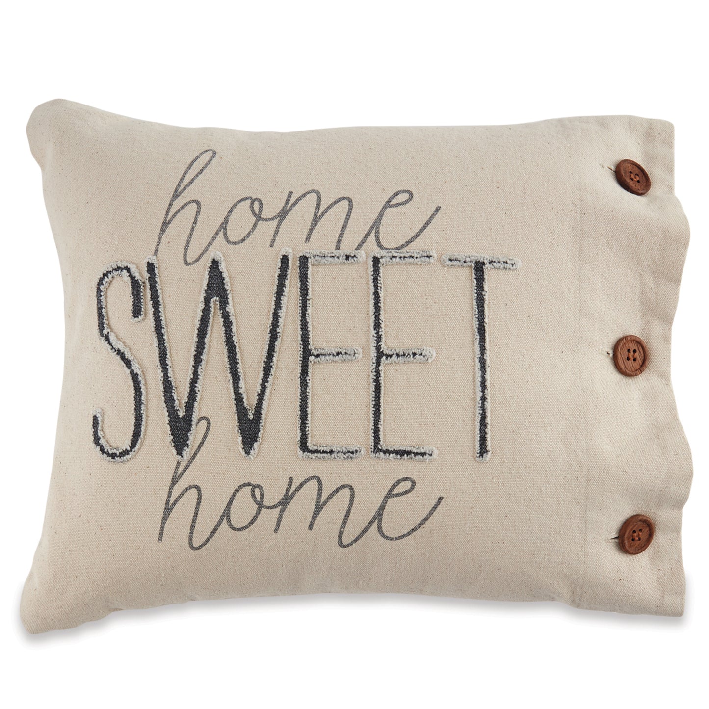 Mud Pie Canvas Home Pillows Home Sweet Home