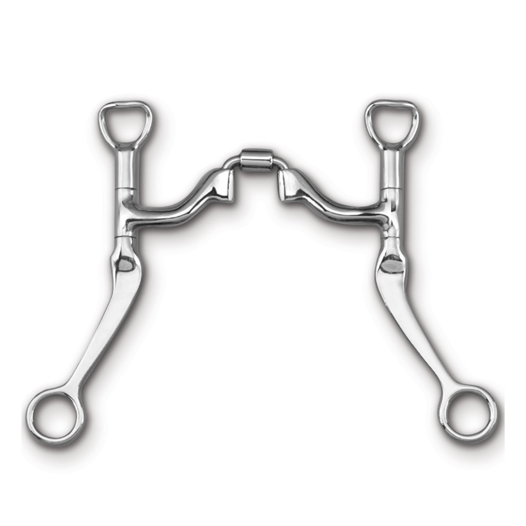 Myler Flat Shank with Correctional Ported Barrel Bit MB 41PB - 5"