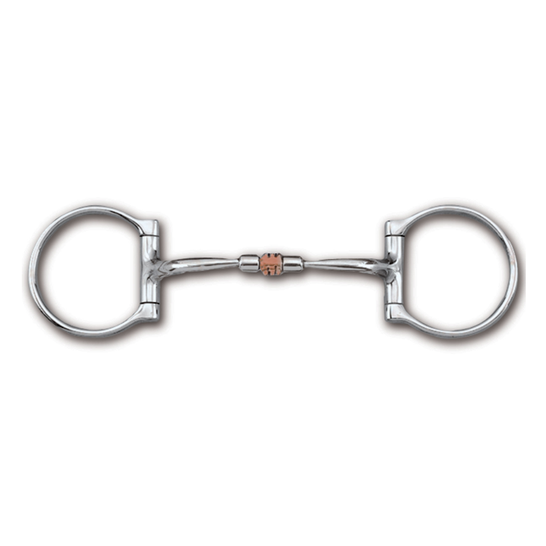 Myler Western Dee Comfort Snaffle with Copper Roller Bit MB 03 - 5"