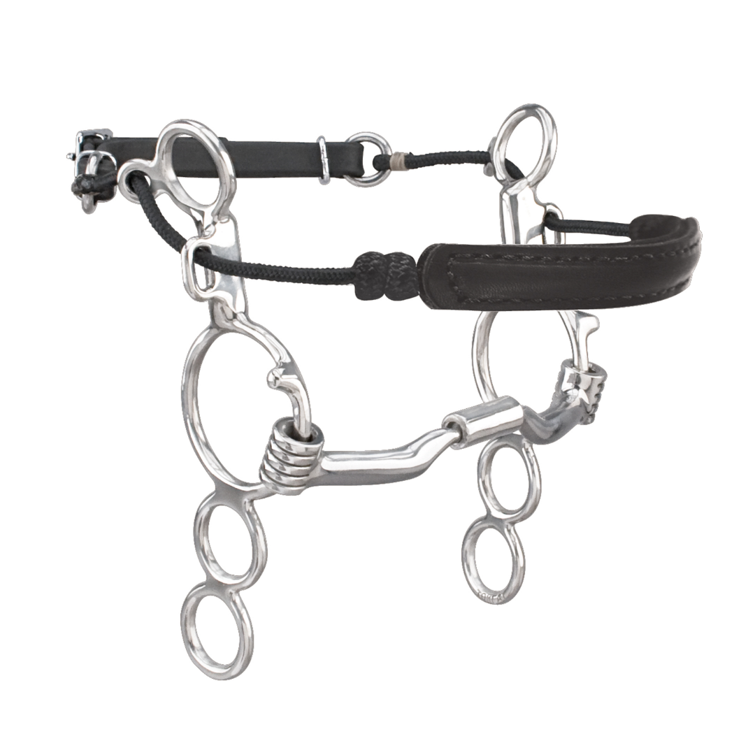 Myler 3-Ring Combination Bit Low Port Comfort Snaffle MB 04