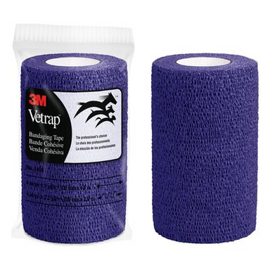 Roll of Purple 3M Vetrap Bandaging Tape