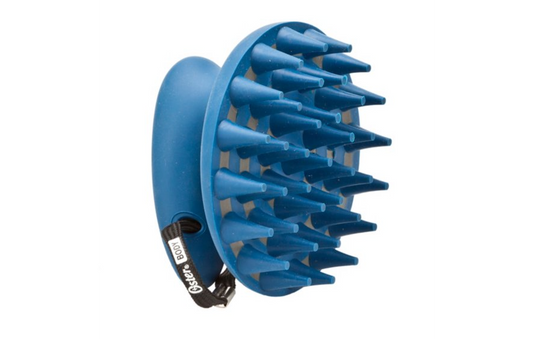 Upclose view of the bristles on the Oster® Equine Care Series™ Coarse Curry Comb