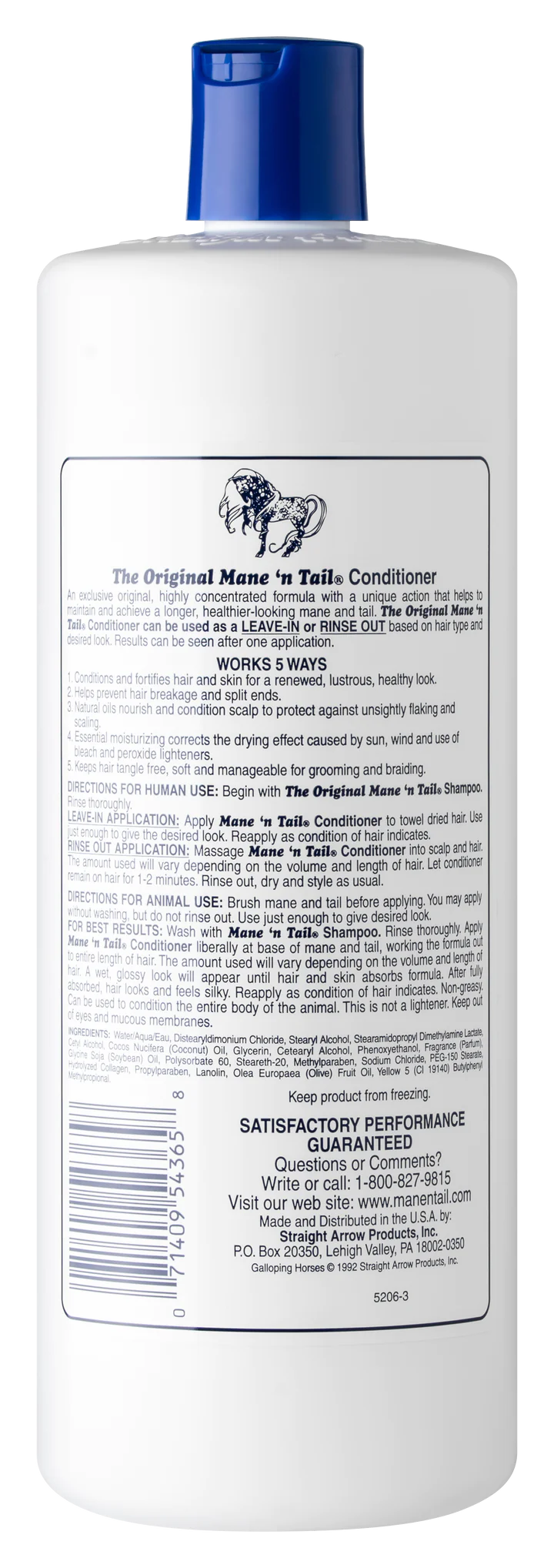 Mane N' Tail Conditioner - 32oz.