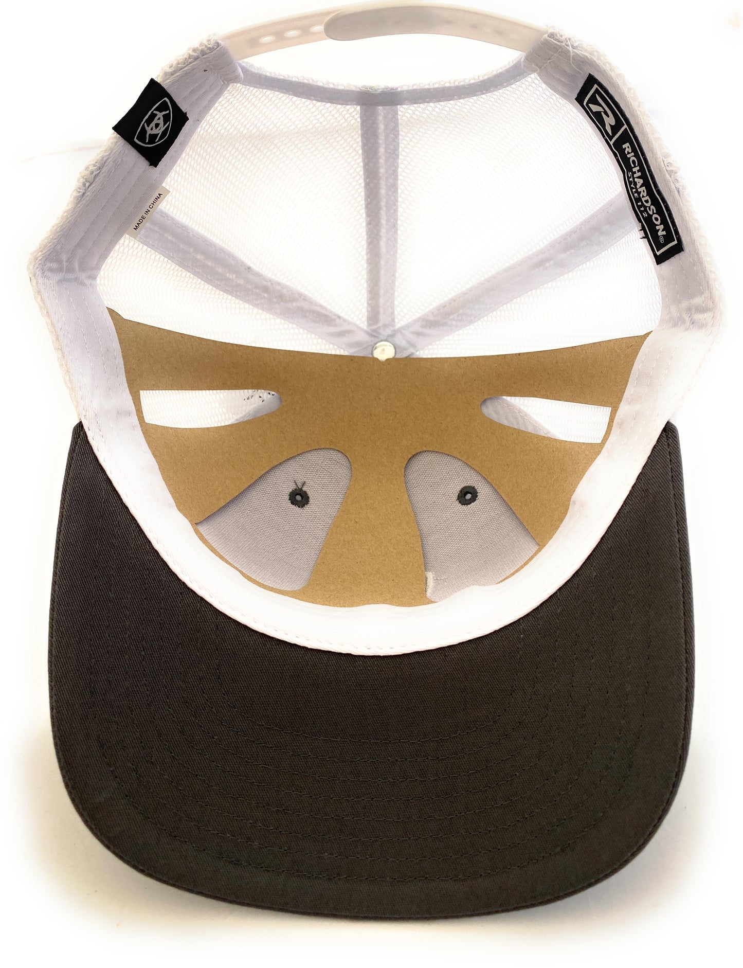 Ariat Mens Cap Grey Inner Part