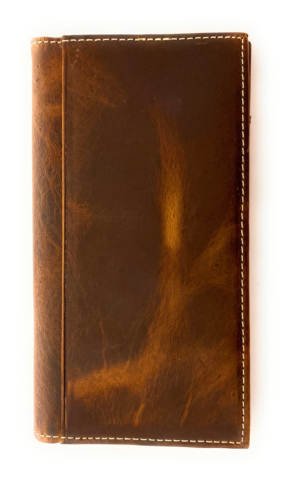 Ariat Mens Leather Wallet - Tan Rodeo