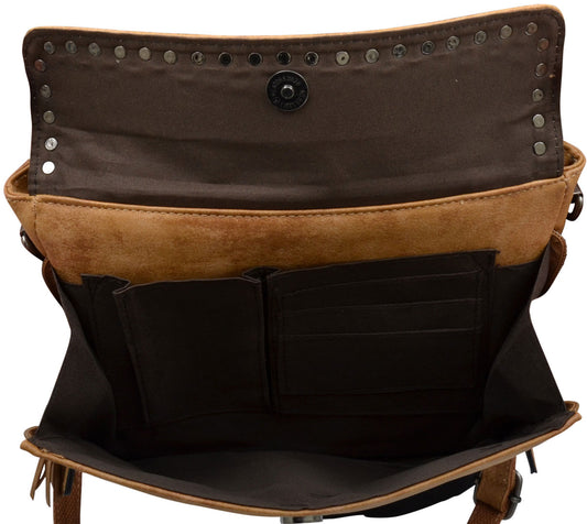 Angel Ranch Conceal & Carry Cross Body Bag - Multi Inside