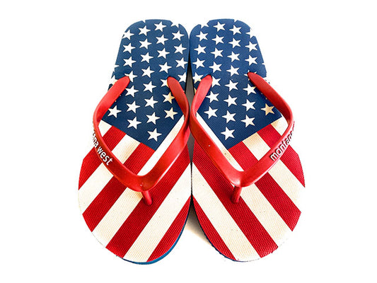 Montana West American Pride Flip Flops