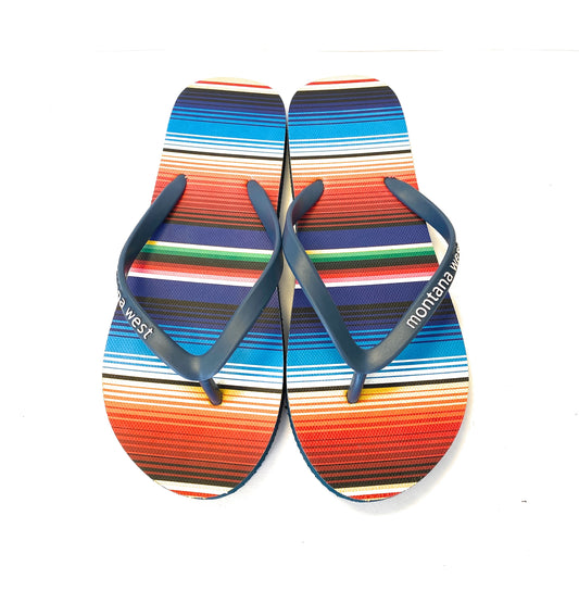 Montana West Serape Flip Flops