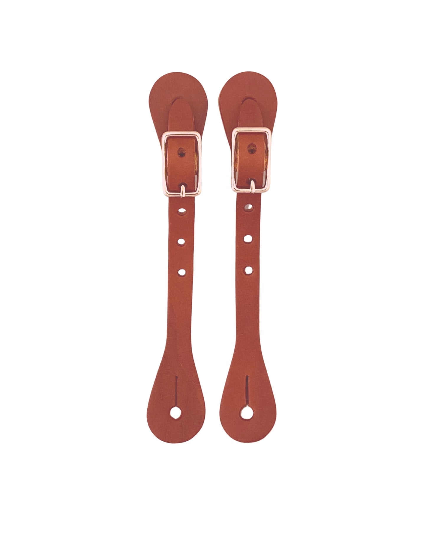 Leather Youth Harness Leather Spur Strap