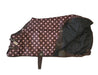 Brown with Pink Dots Poly Stable Blanket 