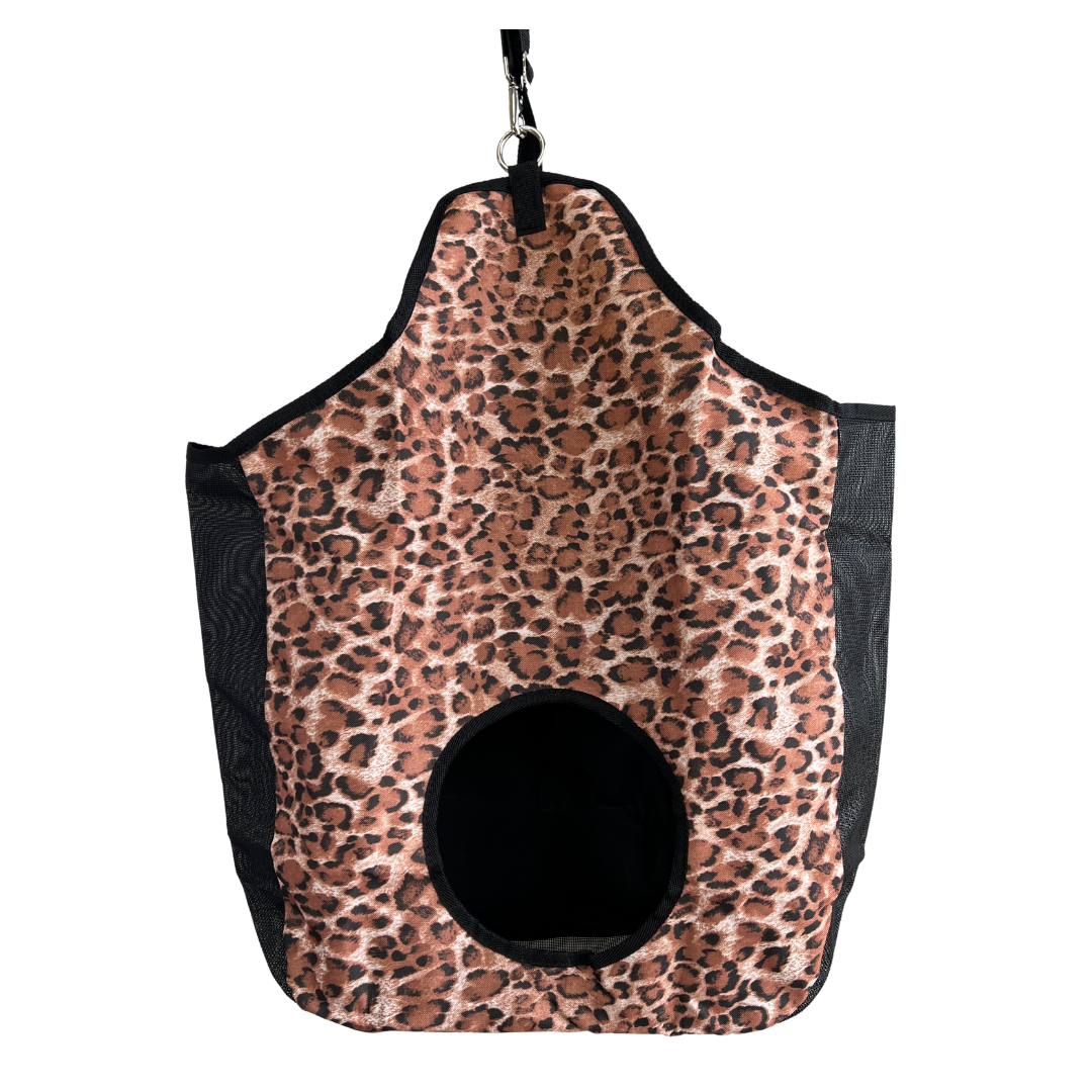 AJ Tack Hay Bag Leopard