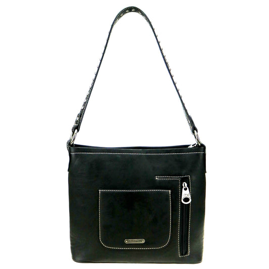 Concealed Carry Aztec Hobo Purse Turquoise Back