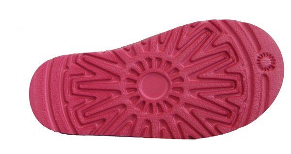 Montana West Kids Embroidery Boots Pink Sole