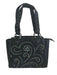 Concealed Carry Swirl Purse in black