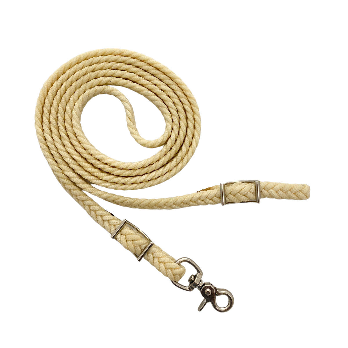 AJ Tack Waxed Nylon Roping Reins 8 ft x 1/2 in