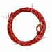 AJ Tack Kid braided nylon rodeo lasso Red and White